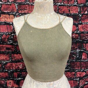 Green Avocado Tank Top One Size Fits All